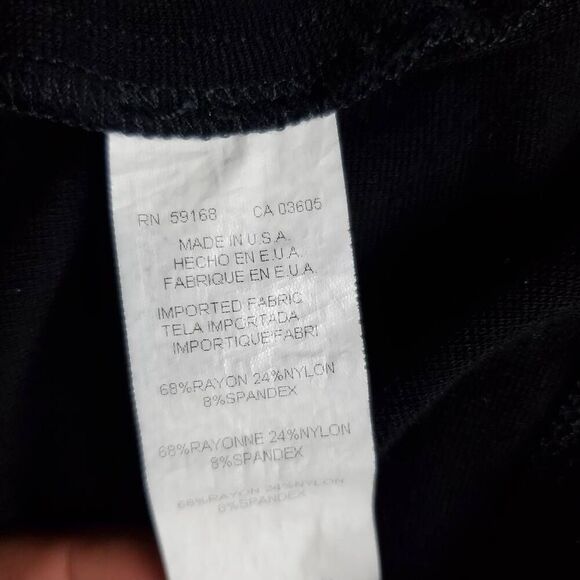 Karen Kane Black Mock Neck Sweater Dress Size M Long Sleeve USA Made - Picture 5 of 7